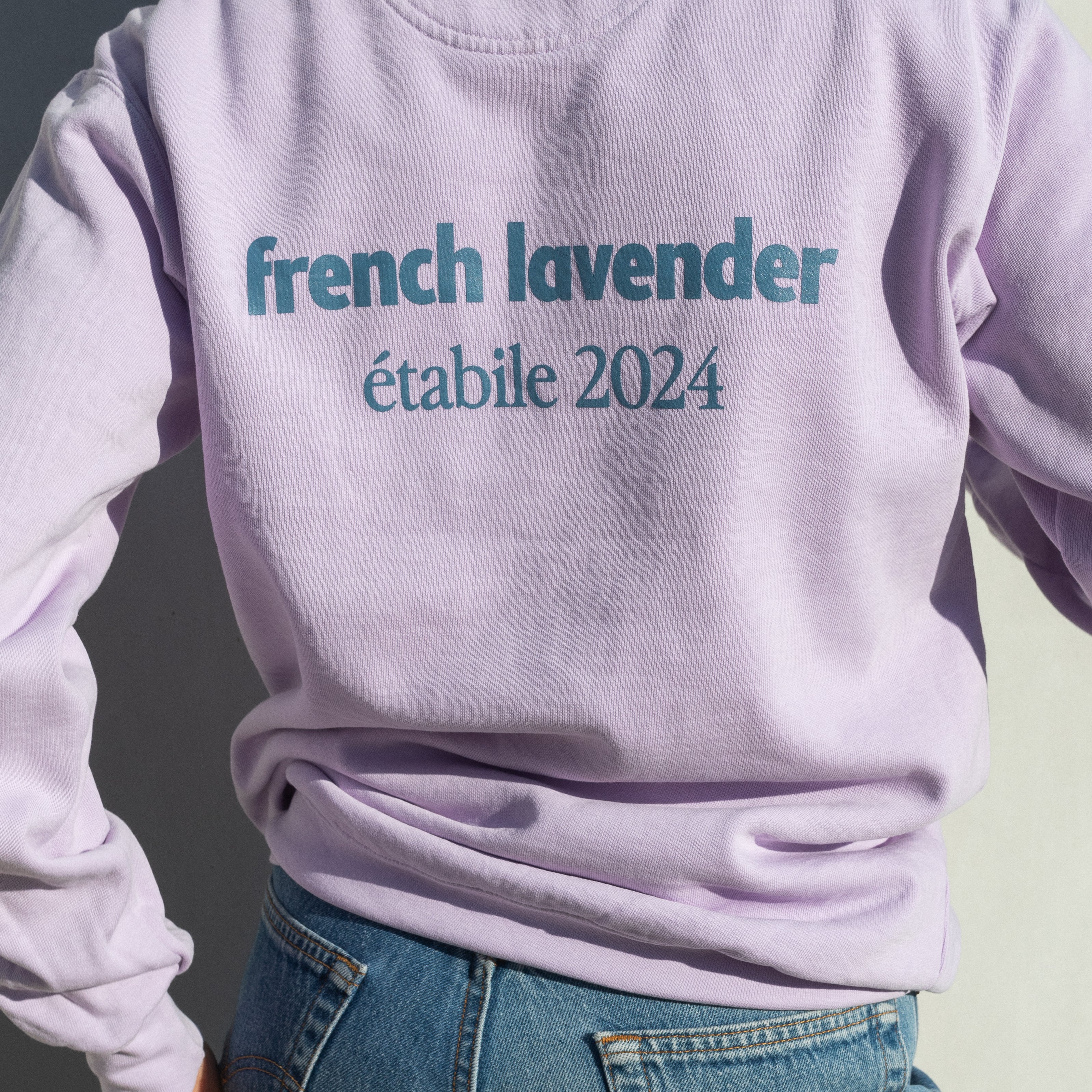 Lavender Crewneck Sweatshirt - Image 3