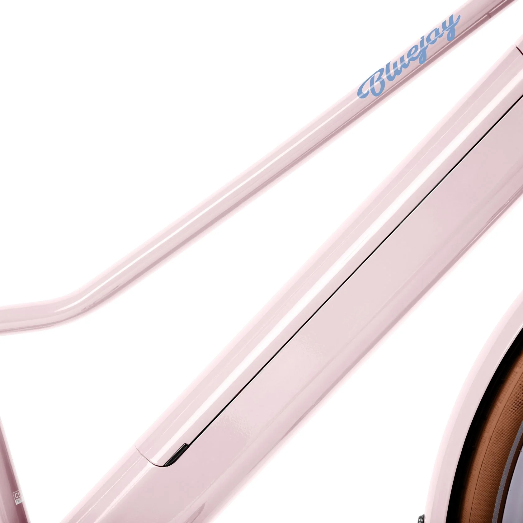 Bluejay Premiere Lite - Blush Pink Electric Bike - Image 11