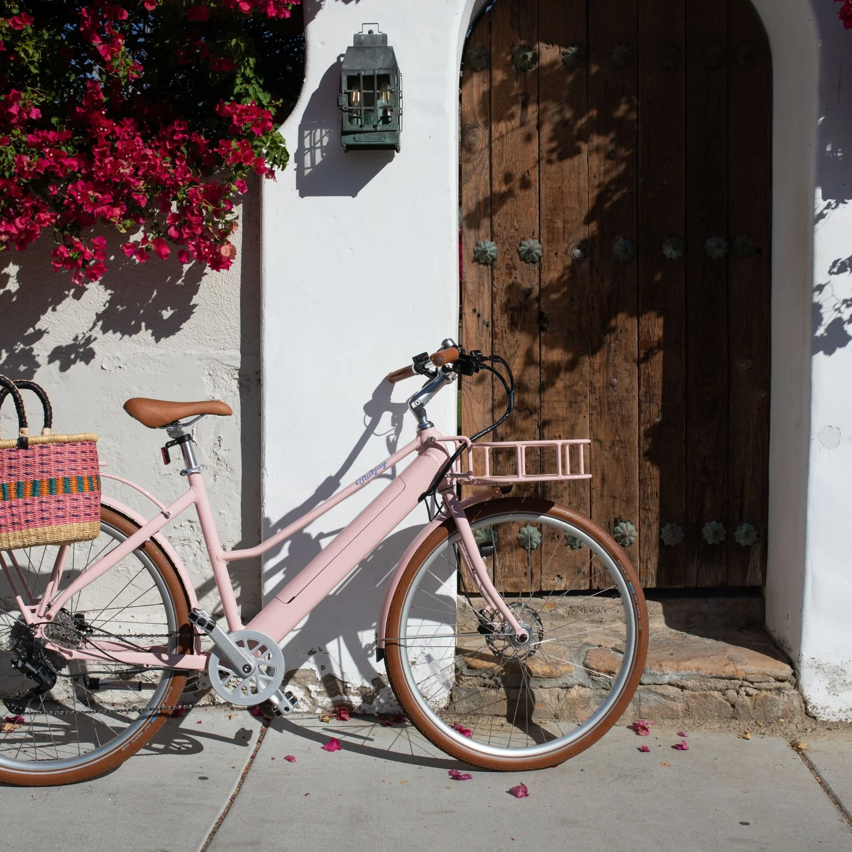 Bluejay Premiere Lite - Blush Pink Electric Bike - Image 3