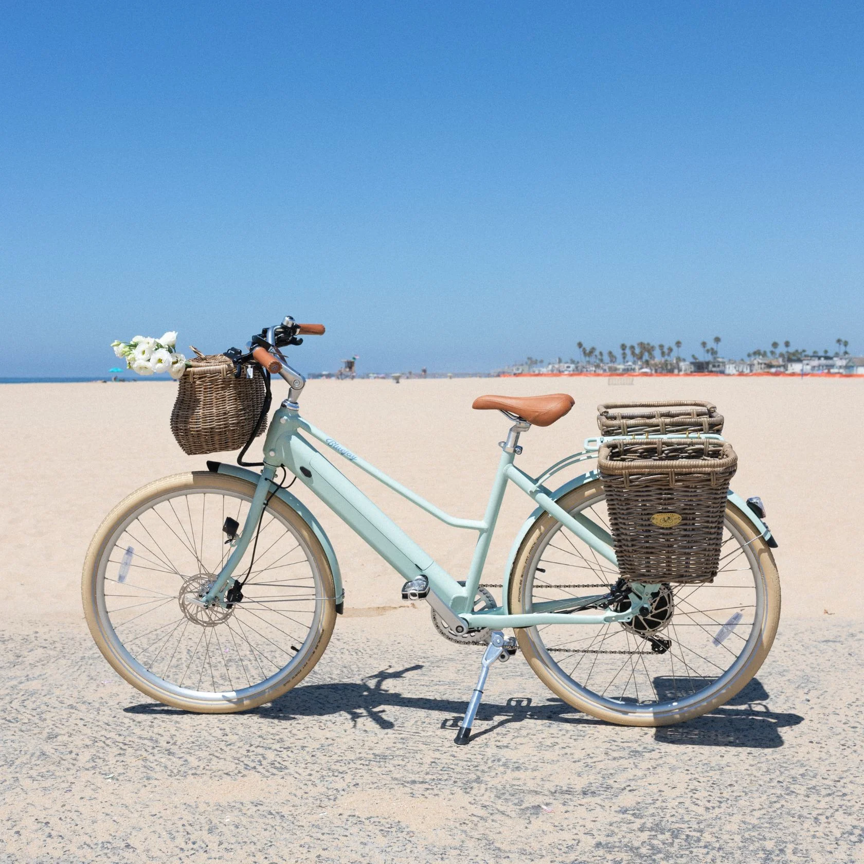 Bluejay Premiere Lite - Mint Green Electric Bike - Image 3