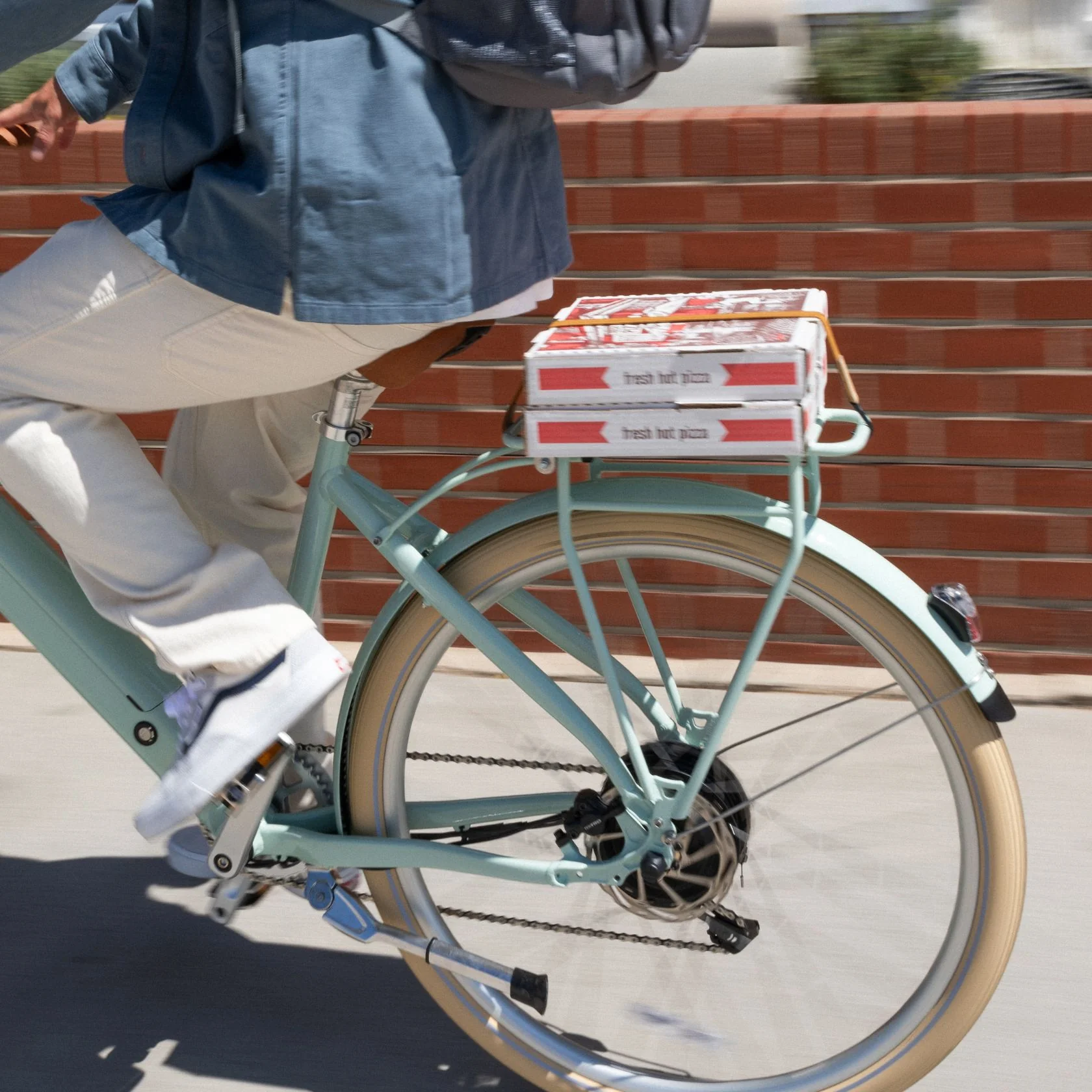 Bluejay Premiere Lite - Mint Green Electric Bike - Image 9