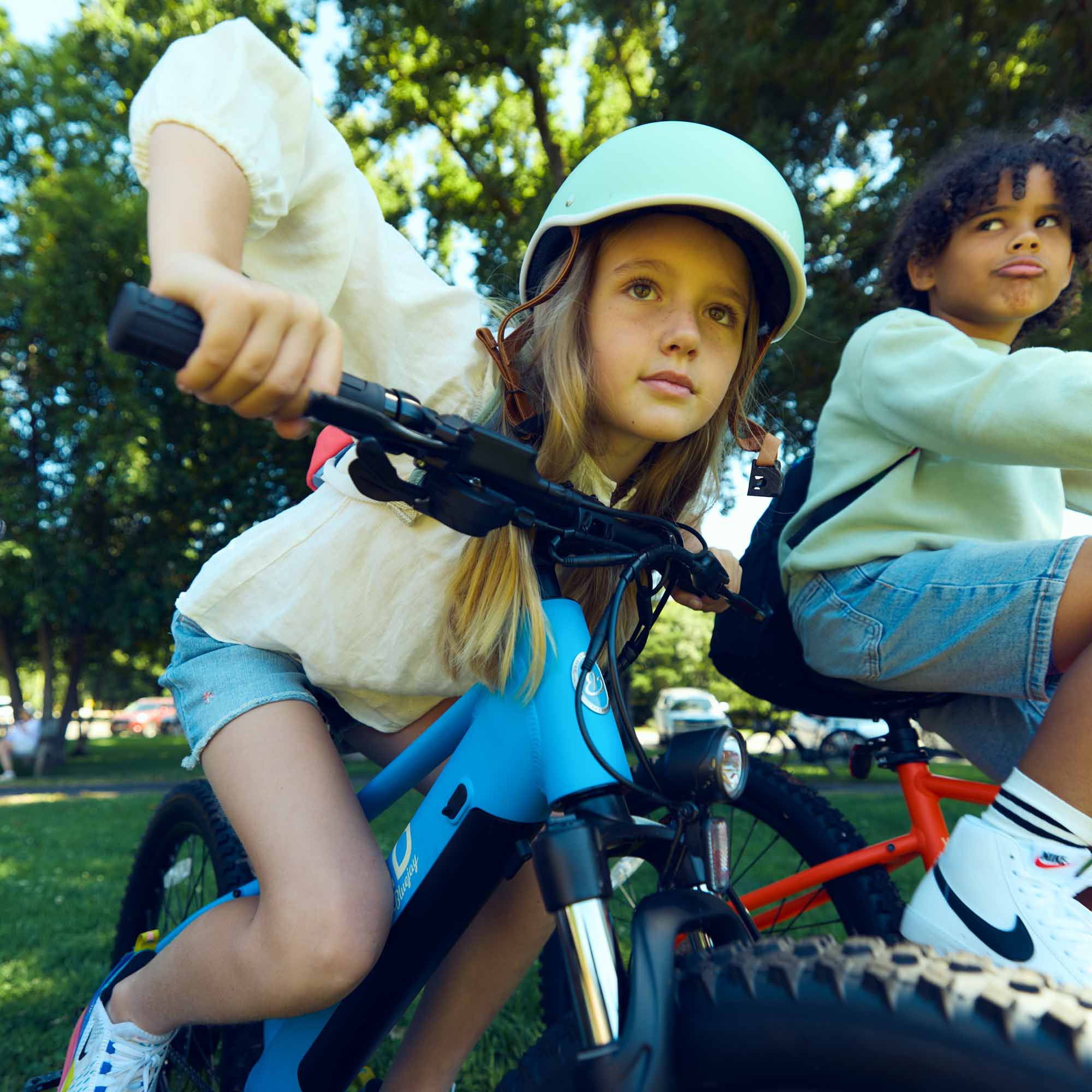 Bluejay WILD - Kids Electric Blue Electric Bike - Image 4