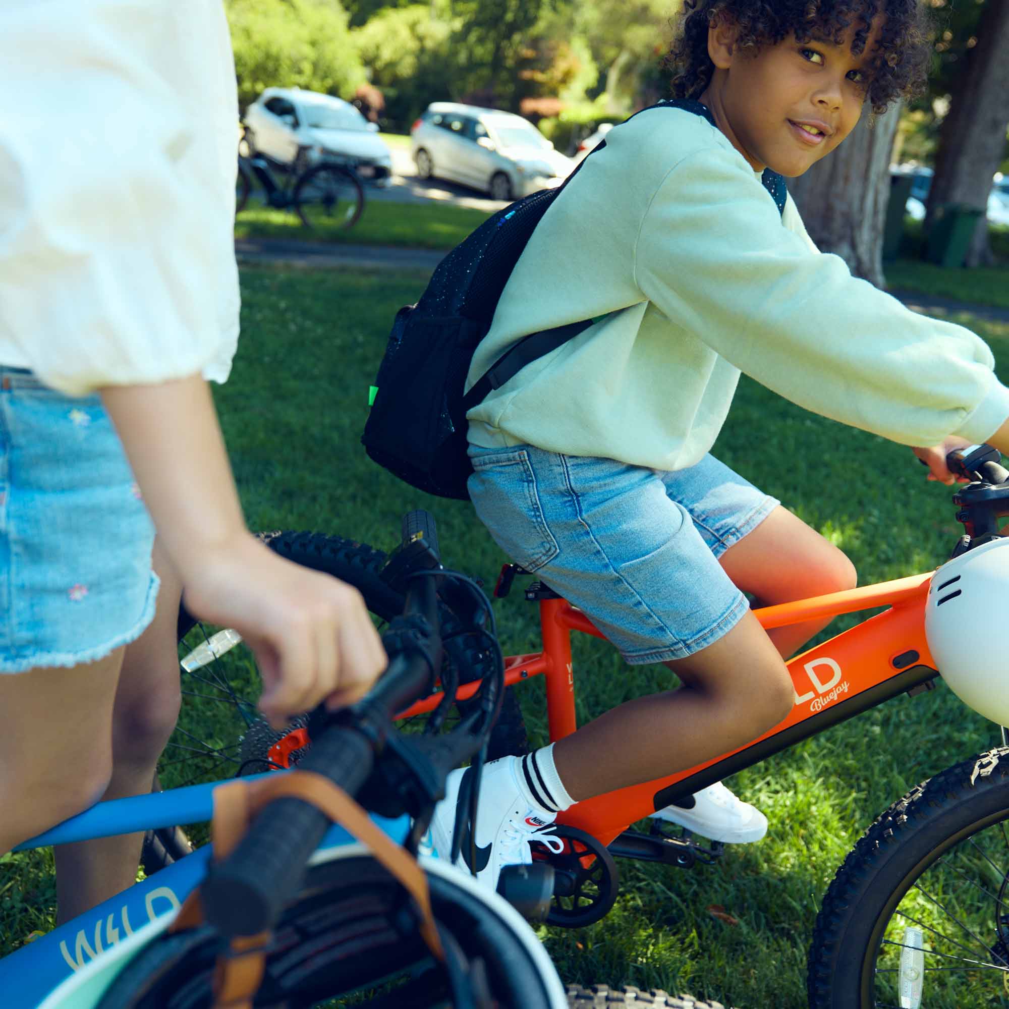 Bluejay WILD - Kids Electric Orange Electric Bike - Image 5