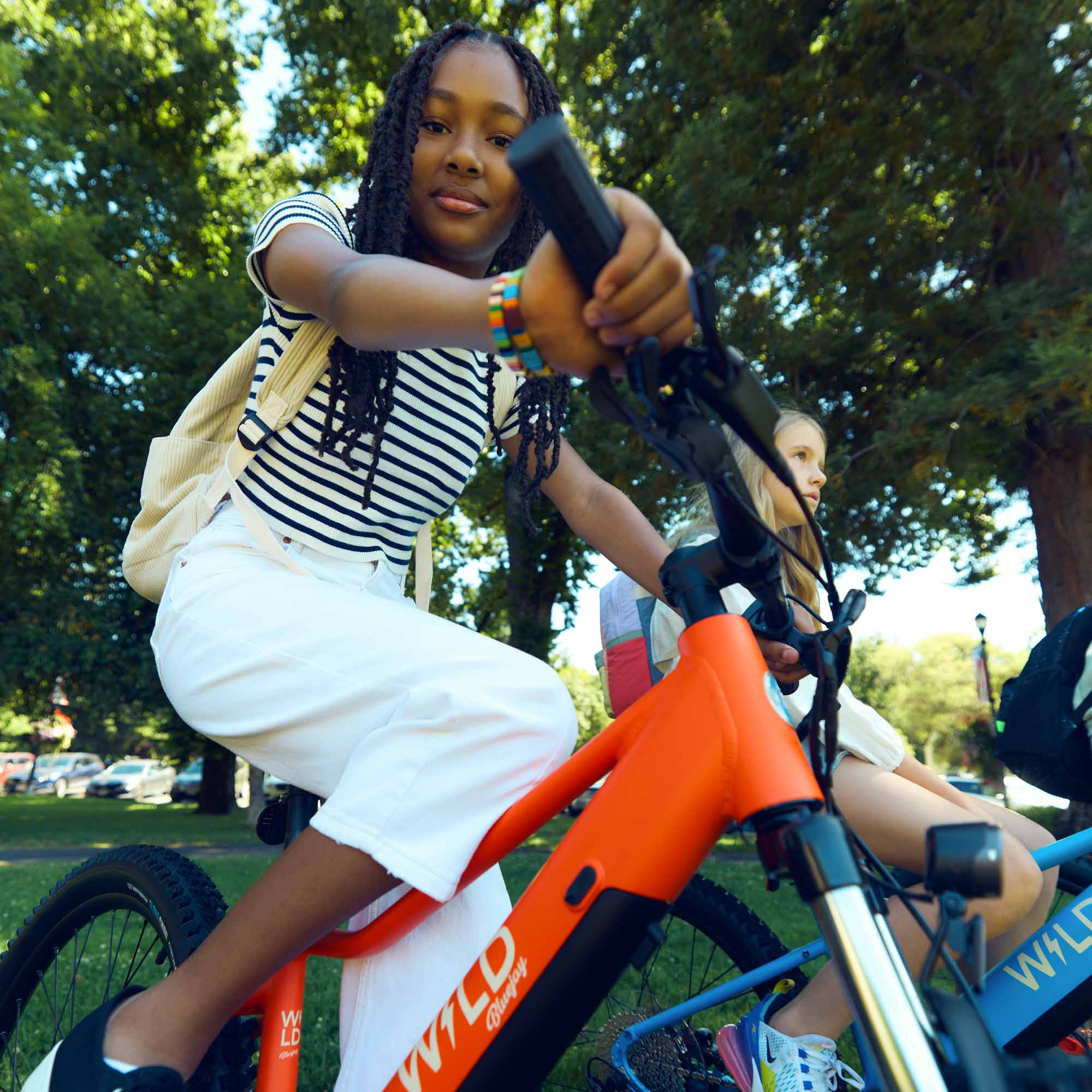 Bluejay WILD - Kids Electric Orange Electric Bike - Image 9