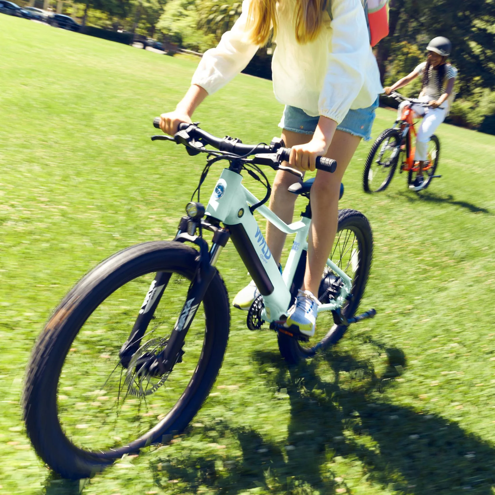 Bluejay WILD - Kids Mint Green Electric Bike - Image 6